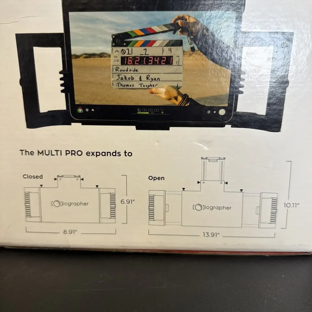 iOgrapher Multi Pro Expandable Filmmaking Case for iPad Tablet NEW SEALED